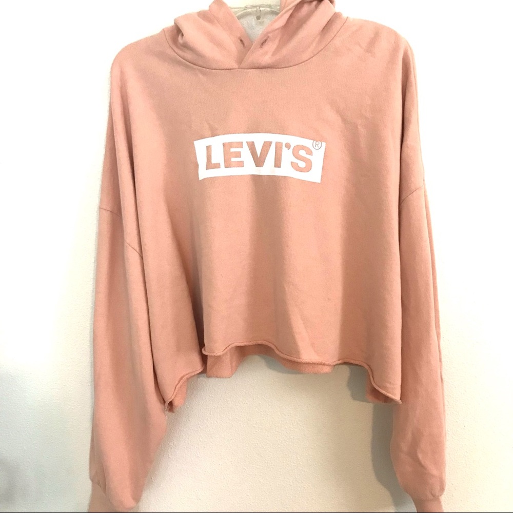 Levi’s peach crop hoodie. Xl